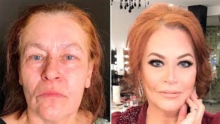 SHOCKING Before and After Makeup Transformations by Goar Avetisyan [upl. by Airoled]