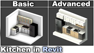 Kitchen in Revit Tutorial Kitchen Plugin for Revit [upl. by Lamaj]