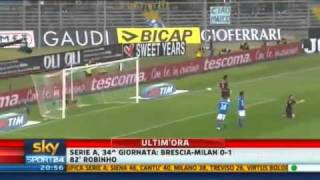 BresciaMilan 01 Ampia Sintesi  SKY HD  All Highlights [upl. by Decato322]