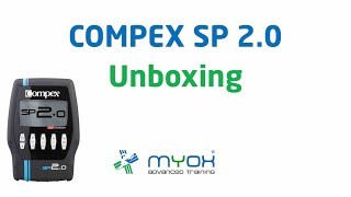 COMPEX SP 20 UNBOXING ¿Qué contiene el set inicial de este electroestimulador muscular [upl. by Dnalor]