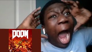 Listening to DOOM Music be like [upl. by Ahsemo698]