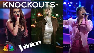 Felsmere Gabrielle Zabosky and Kay Sibal Give Coach Gwen an Impossible Decision  Voice Knockouts [upl. by Alex]