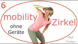 💫34 min Mobility Zirkel  Beweglichkeitstraining ohne Geräte [upl. by Ahcire]