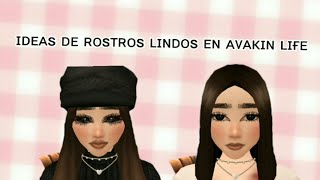 Ideas de rostros  Avakin life [upl. by Rogers]