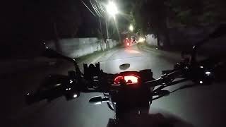 Riding Around Tangerang City  Night Riding [upl. by Leikeze]