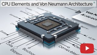 CPU Elements  Von Neumann architecture bca computerscience [upl. by Mosenthal207]