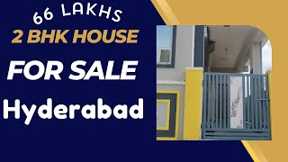 2 BHK independent house for sale in Hyderabad [upl. by Einatsed]