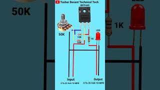 IRFP440 IC Speed Controller Connection DIY Project shorts [upl. by Eintihw]