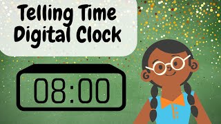 Digital Clock Basics – How to Tell Time I Jackson Genius [upl. by Assenad]