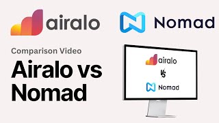 Airalo vs Nomad 2024  eSIM Review Plans ProsCons amp More [upl. by Nwahsel]