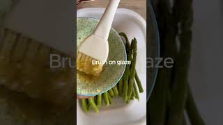 How to Grill Asparagus Plus Delicious Lemon Garlic Glaze essycooks veganrecipes [upl. by Peck]