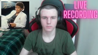 Reacting to Michael Jackson  Thriller Live Video Recording [upl. by Akeber]