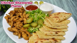 Chicken ShawarmaChicken Shawarma RecipeChicken Shawarma Banane Ka Tarika [upl. by Thaddaus]