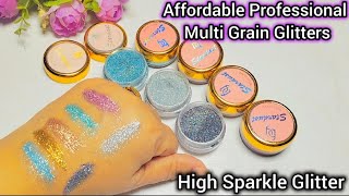 Parlour Secret Affordable Glitters  Maximum Light Reflection with zero fall out  How to Use Proper [upl. by Artim]