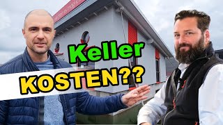 Was kostet ein Keller Was kostet ein Fertighaus mit Glatthaar Keller Wohnkeller und Nutzkeller [upl. by Judith523]