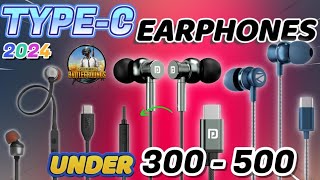 🔥Letast Best Earphones under 500 for Pubg Bgmi 🔥  Best wired earphones under 700🔥2024 [upl. by Alet]