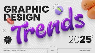 10 Graphic Design Trends to Pay Attention to in 2025 [upl. by Yenttihw]