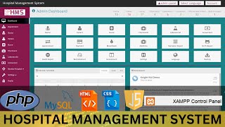 Web Application Project Using HTML PHP and MYSQL  Hospital Management System Using PHP [upl. by D'Arcy]