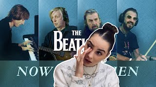 The Beatles  Now And Then Official Music Video REACTION VIDEO  Rebeka Luize Budlevska [upl. by Avuha]