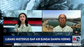 LUBANG MISTERIUS ISAP AIR SUNGAI DI BLITAR SAMPAI KERING Wawancara bersama Dr Amien Widodo [upl. by Anitsyrhk]