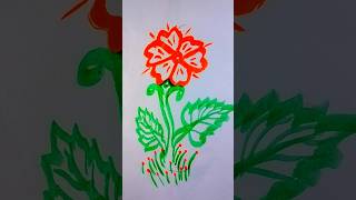 Gudhal ka phool art drawing [upl. by Sanjiv]