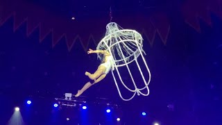 Gandeys Circus 2023 Trafford Centre Rita on the Aerial Chandelier [upl. by Marva]