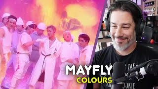 Director Reacts  BTOB Stray Kids ATEEZ Mayfly  Colours Kingdom [upl. by Ereveniug]