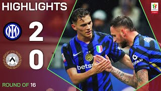 INTERUDINESE 20  HIGHLIGHTS  Inter Dispatch Udinese  Coppa Italia Frecciarossa 202425 [upl. by Eeralih]