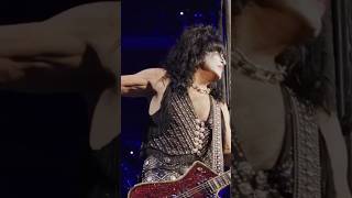 KISS Paul Stanley Zipline December 2nd 2023 kissband shorts kissfan777 kissarmy paulstanley [upl. by Hairabez]