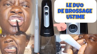 🦷AMÉLIOREZ VOTRE ROUTINE DE SOIN BUCCODENTAIRE AVEC UNE BROSSE À DENTS ÉLECTRIQUE ET UN IRRIGATEUR [upl. by Neelhsa]