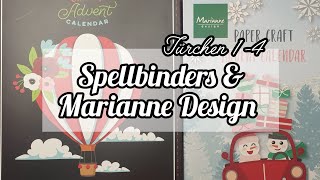 Stanzen und Stempel vom Spellbinders amp Marianne Design Adventskalender [upl. by Epuladaug]