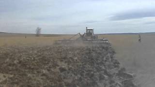 Offset disc plowing for seedbed preparation [upl. by Rowena]