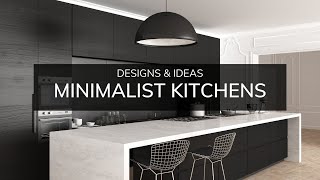 20 Minimalist Kitchens  Designs amp Ideas [upl. by Lyrehc761]