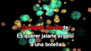 Olvidarte  Ricardo Arjona Karaoke [upl. by Lytsirhc]