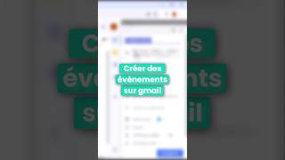 Comment créer des événements sur gmail [upl. by Retsila812]