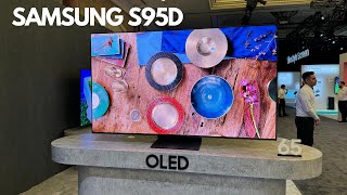 Samsung S95D OLED First Look [upl. by Aihcropal]