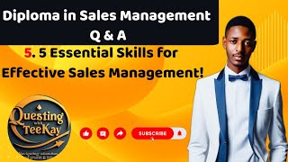 5 Essential Skills for Effective Sales Management [upl. by Wise]