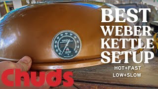 The Best Weber Kettle Setup  Chuds BBQ [upl. by Omland]