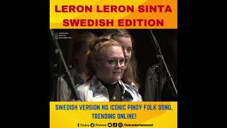 LERON LERON SINTA SWEDISH ACAPELLA VERSION TRENDING ONLINE [upl. by Haidebej]