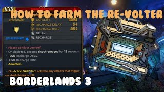 Borderlands 3  How To Farm The ReVolter Legendary Farming Guide [upl. by Elokkin]