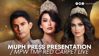 MUPh 24 Press Presentation amp TMPMPW Crowning Ceremony Press Presentation Red Carpet Special [upl. by Ambros395]