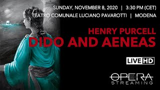 Henry Purcell DIDO AND AENEAS  OPERA LIVE STREAMING [upl. by Ettenim]