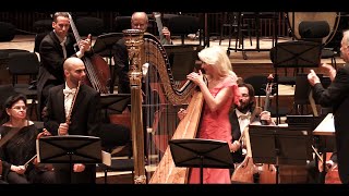 Mozart Flute and Harp Concerto K299 Zubin Mehta Julia Rovinsky Guy Eshed [upl. by Enelyt]