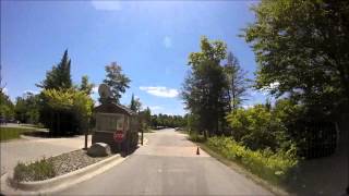 Drive from Lower to Upper Tahquamenon Falls [upl. by Marv]