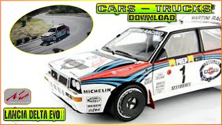 ASSETTO CORSA RALLY mod  Lancia Delta EVO  Krajiska Zmija hillclimb [upl. by Eniamej276]