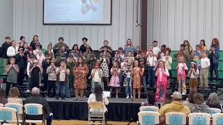 Eufaula 4th grade winter music 2024 [upl. by Anirroc]