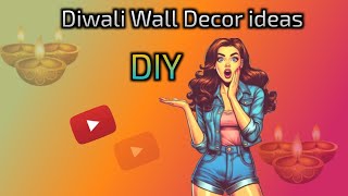 DIY Wall Hanging Craft 😱Diwali DecorHomemade CraftEasy Craft 😍Diwali wall decoration ideas [upl. by Broucek]