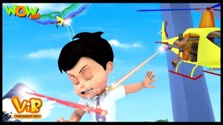 Vir The Robot Boy  Hindi Cartoon For Kids  Vir vs toy robots  Animated Series Wow Kidz [upl. by Esadnac130]