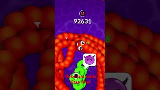 🐍Ruko jara sabar Karo Bhai  Sanek vs worms  io fun zone gaming shortsviral shorts gameplay [upl. by Ttirrej451]