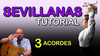 MÍRALA CARA A CARA  SEVILLANAS  TUTORIAL GUITARRA ESPAÑOLA  Alfonso Serrano [upl. by Salman234]